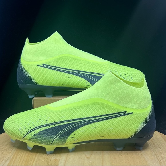 Puma Ultra Match LL FG/AG Fizzy/Parison/Blue 107032-01 Men’s Size 11.5 - Picture 1 of 10